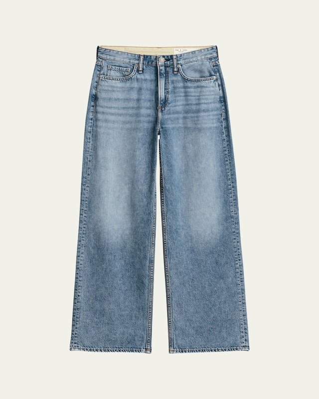 Featherweight Logan Mid-Rise Wide Relaxed Jeans
